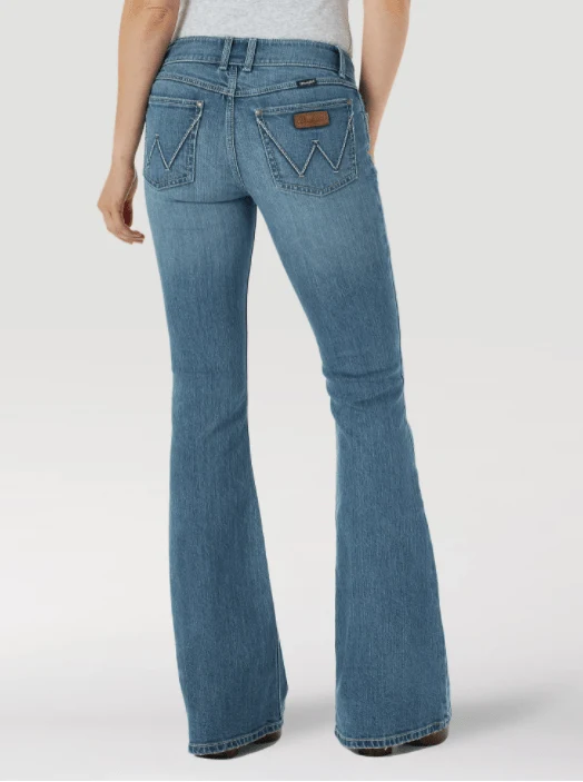 Wrangler Women's Retro Tori Mae Flare Jeans 1009MWFNT - Image 3