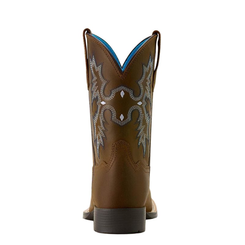 Ariat Boys Distressed Brown Tombstone Western Boots 10063834 - Image 3