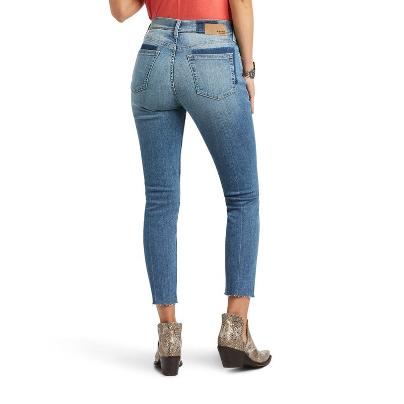 Ariat Women's Jordana Boyfriend High Rise Straight Leg Jeans 10039595 - Image 2