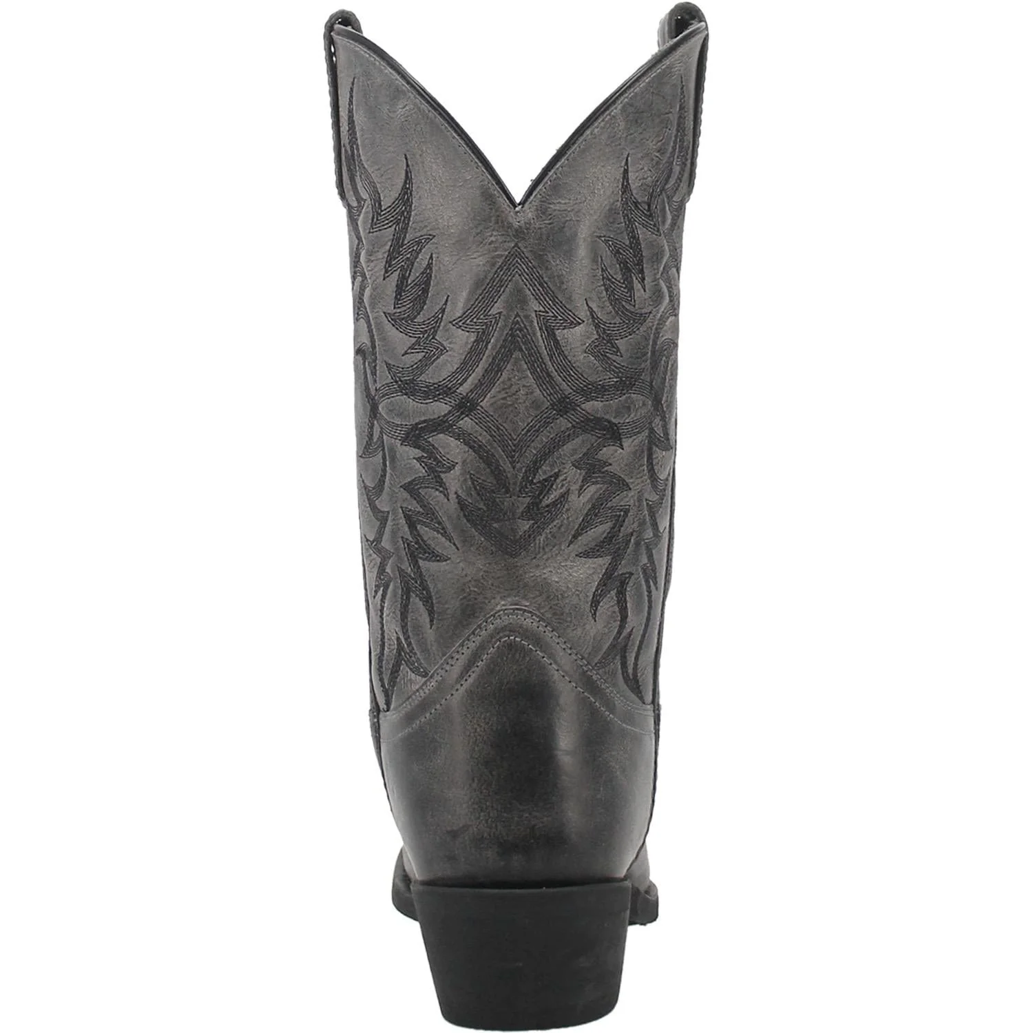 Laredo Men's Harding Grey Leather Cowboy Boots 68457 - Image 5