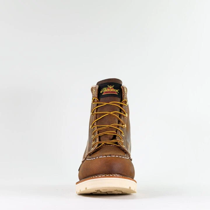 Thorogood Men's American Heritage 6" Trail Crazyhorse Steel Toe Boots 804-4375 - Image 5