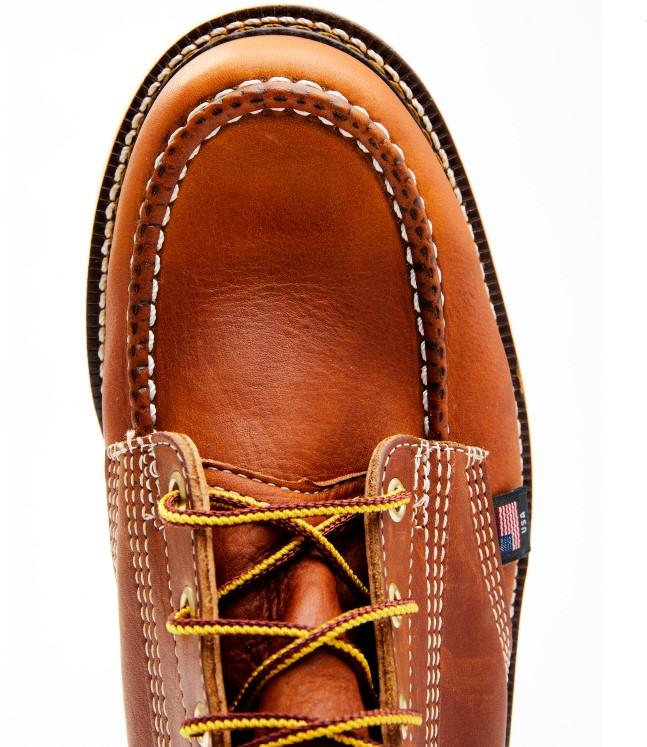 Thorogood Men's Moc Toe Lace-Up Work Boots 814-4200 - Image 4