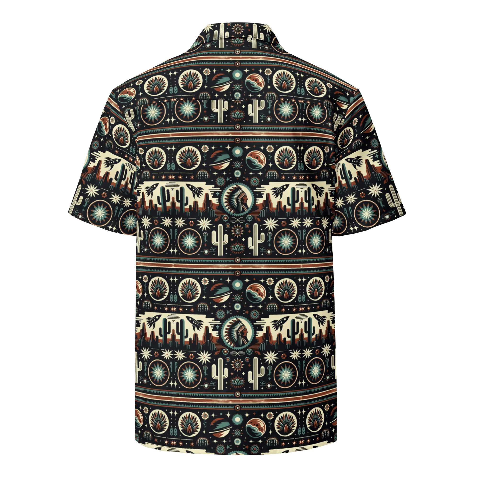 Apache Nebula: Space Apache Button-Up Shirt - Image 2