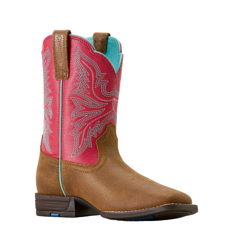 Ariat Girl's Wicker & Hot Pink Westwood Western Boots 10074191
