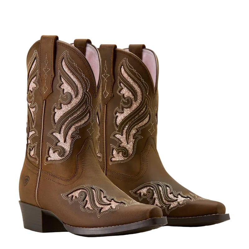 Ariat Kid's Sassy Brown Fashion Bliss Western Boots 10074204 - Image 2