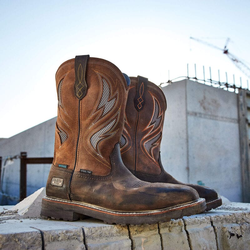 Ariat Men's Activator VentTEK Waterproof Wide Square Toe Steel Toe Work Boot 10061119 - Image 7