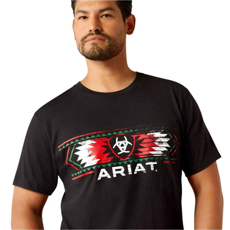 Ariat Men's Black SW Mexico T-Shirt 10055156 - Image 4