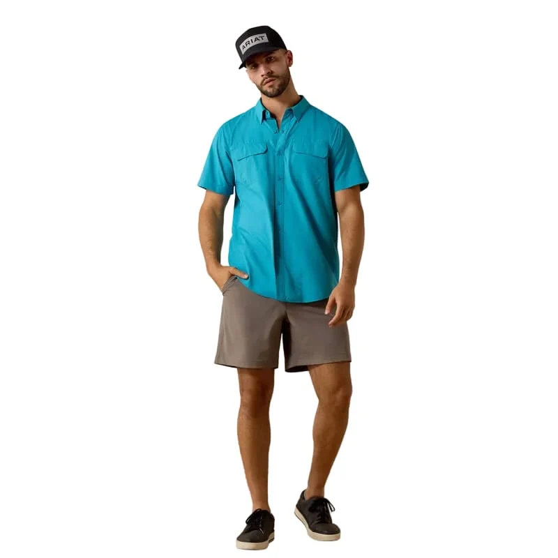 Ariat Men's Blue Moon VentTek Outbound Fitted Shirt 10073464 - Image 3