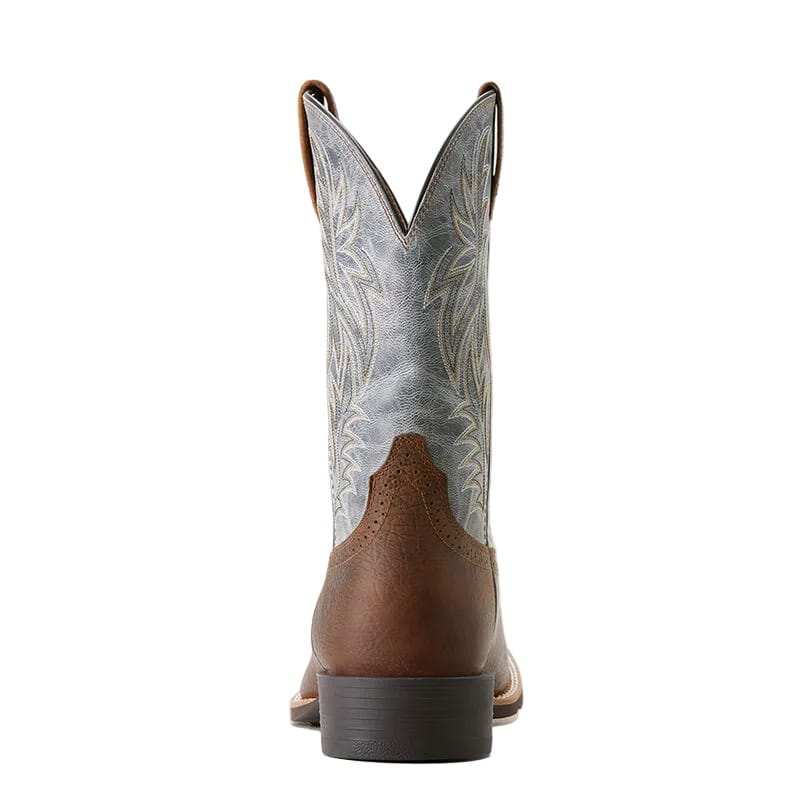 Ariat Men's Earth Brown & Glacier Blue Sport Western Boot 10053731 - Image 5