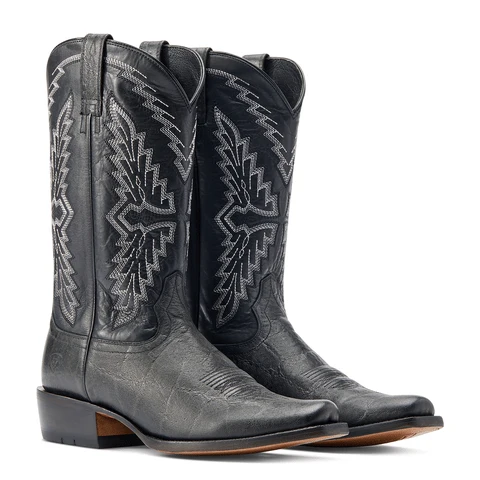 Ariat Men's Futurity Showman Black Elephant Print Western Boots 10044618 - Image 6