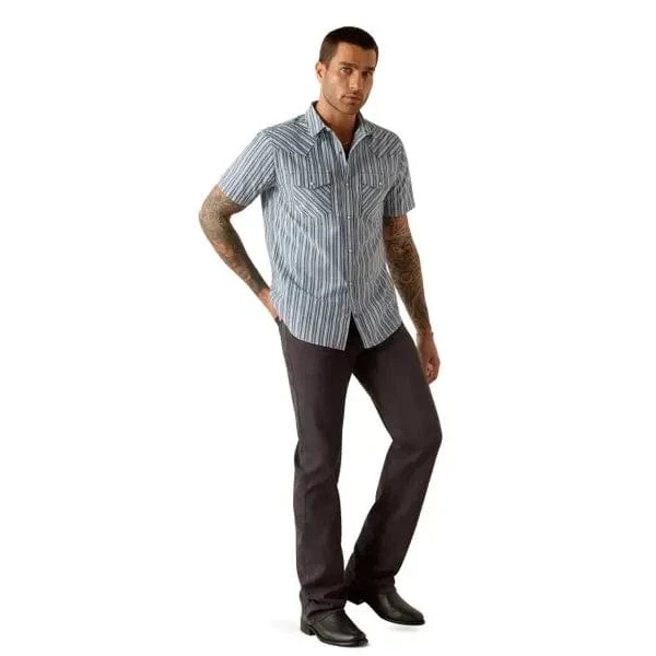 Ariat Men's Hyder Retro Short Sleeve Western Shirt 10054700 - Image 4