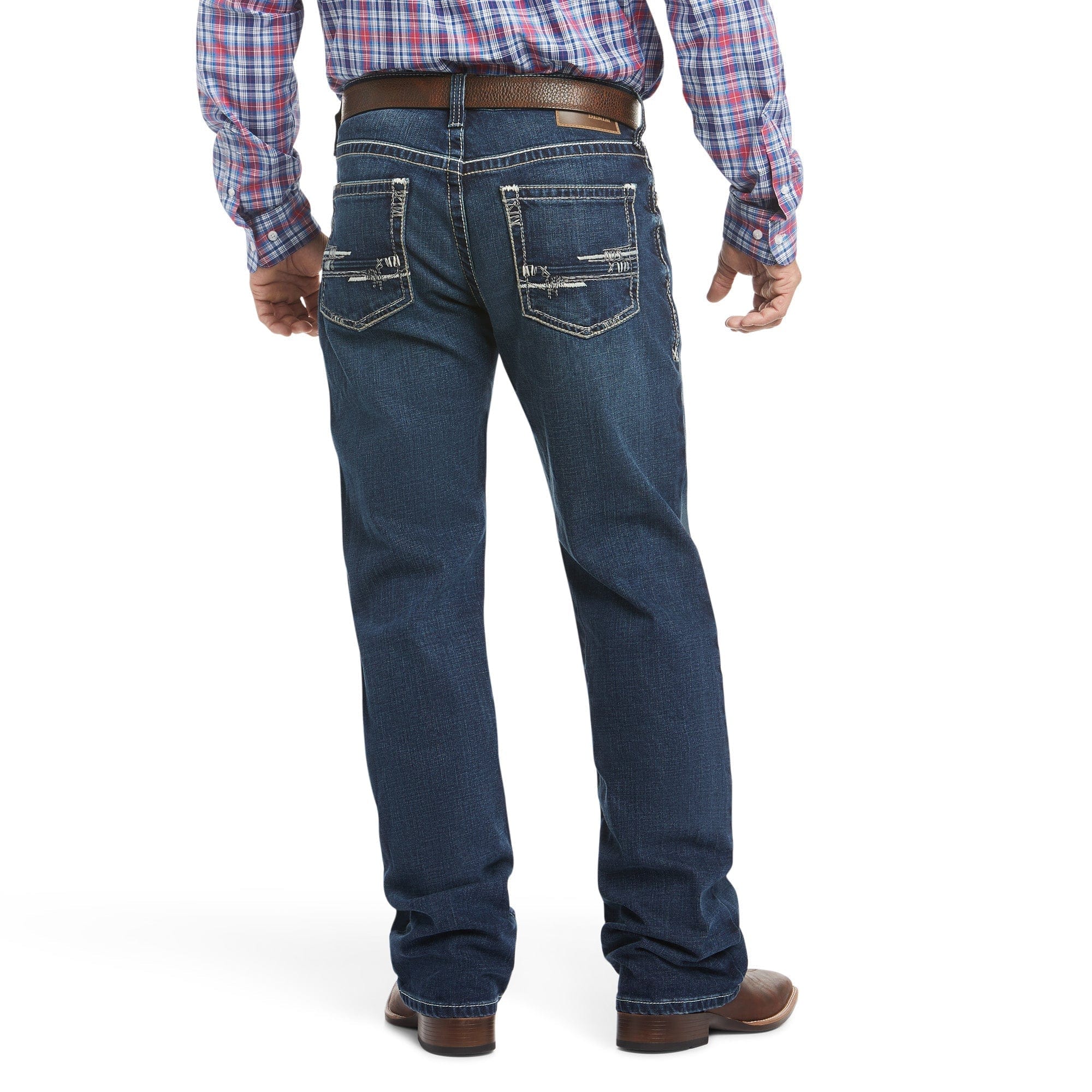 Ariat Men's M4 Adkins Turnout Stretch Boot Cut Jeans 10021767 - Image 2