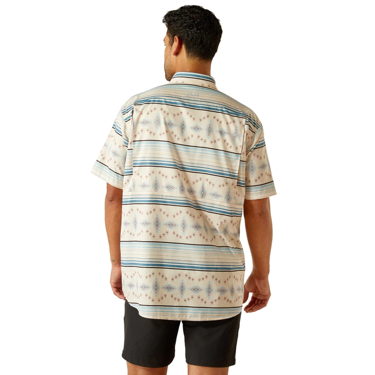 Ariat Men's Moonbeam Ventek Short Sleeve Classic Fit Shirt 10058810 - Image 2