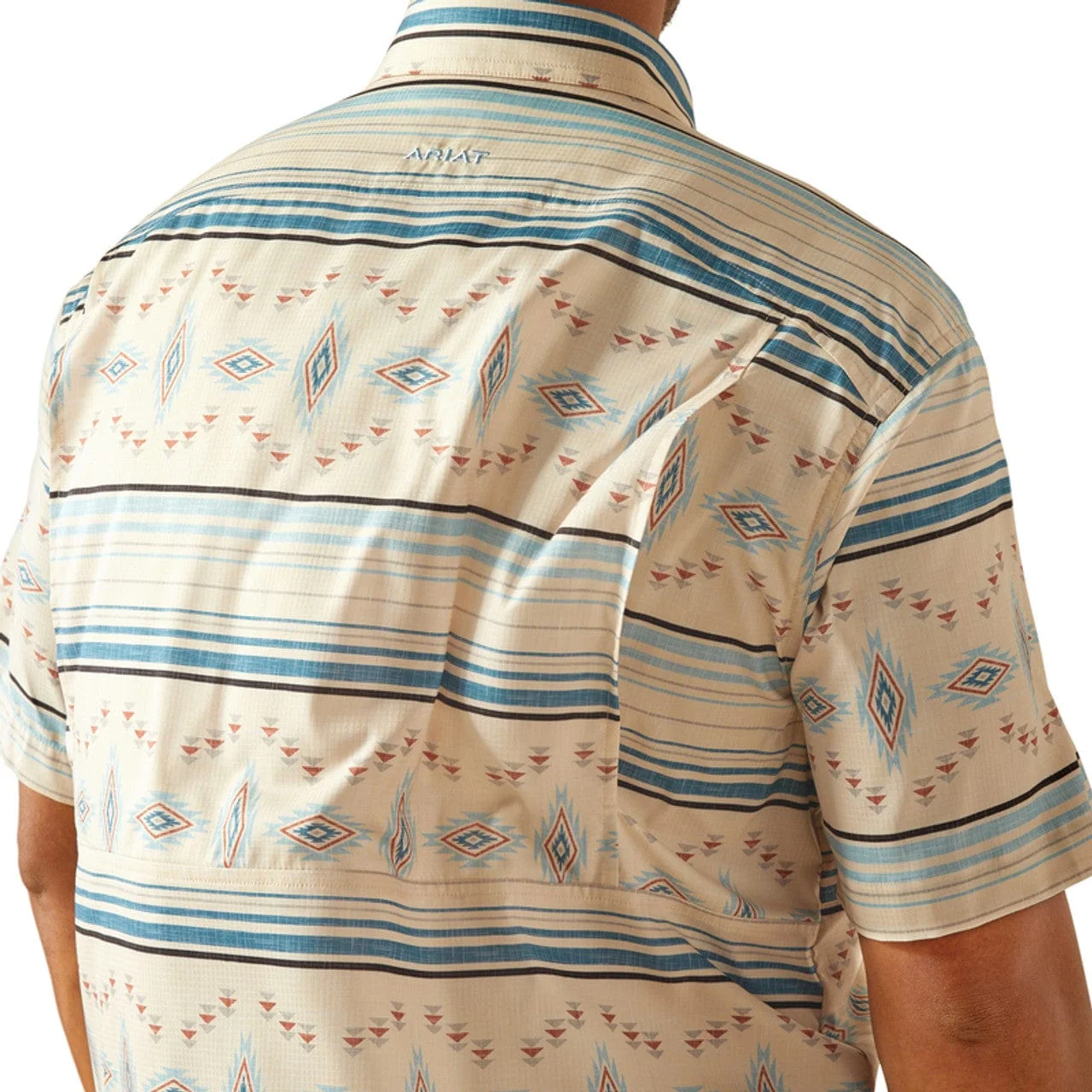 Ariat Men's Moonbeam Ventek Short Sleeve Classic Fit Shirt 10058810 - Image 4
