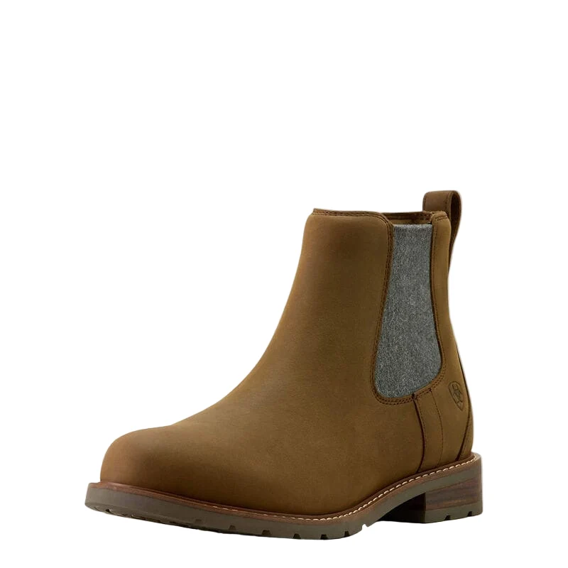 Ariat Men's Palm Brown Wexford Waterproof Chelsea Work Boot 10063986 - Image 2