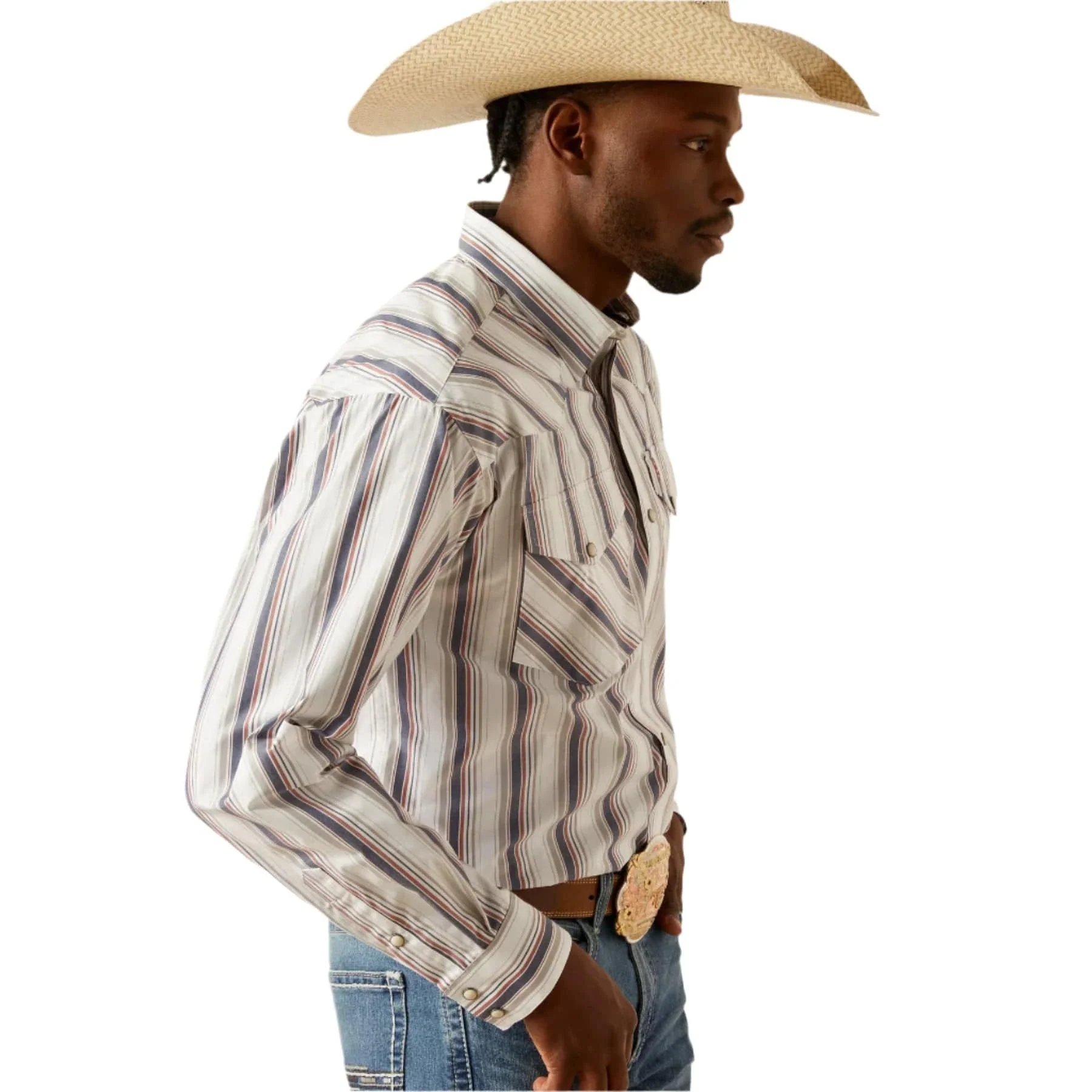 Ariat Men's Pro Series Warrick Classic Fit Western Shirt 10058757 - Image 5