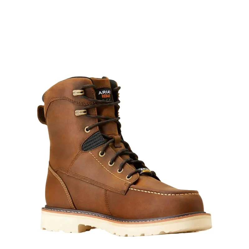 Ariat Men's Rebar Lift 8" Waterproof Composite Toe Work Boot 10047028