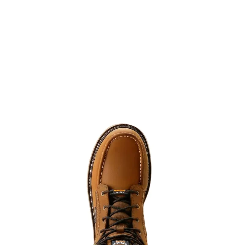Ariat Men's Rebar Wedge Moc Toe 6" Waterproof Composite Toe Work Boot 10053615 - Image 6