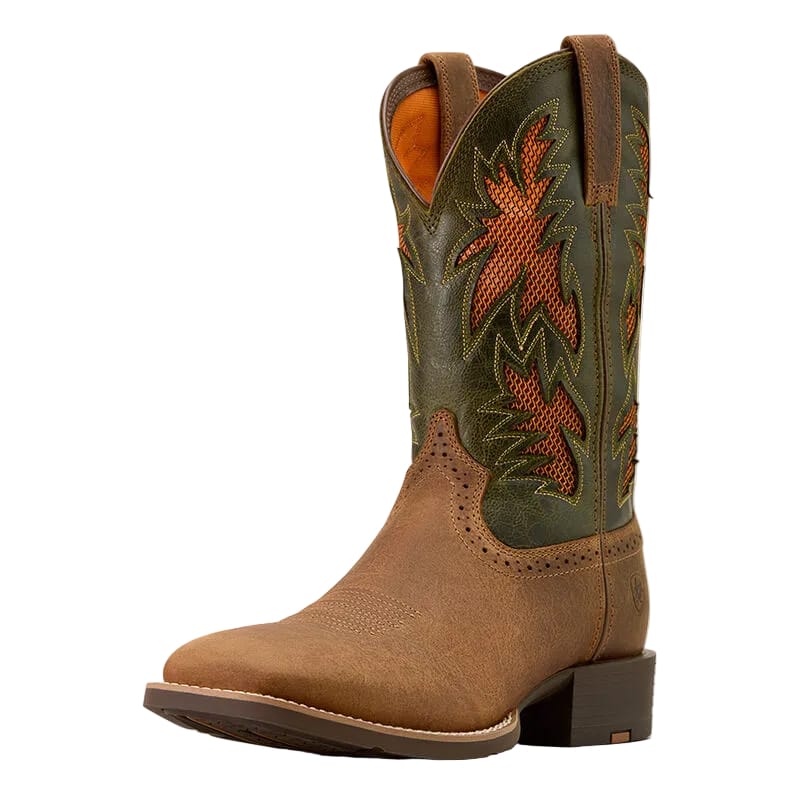 Ariat Men's Sport Cool VentTEK Wide Square Toe Cowboy Boot 10074161 - Image 2