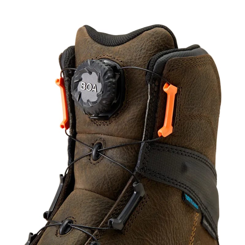 Ariat Men's Stump Jumper BOA 8" Waterproof Composite Toe Work Boot 10048059 - Image 2