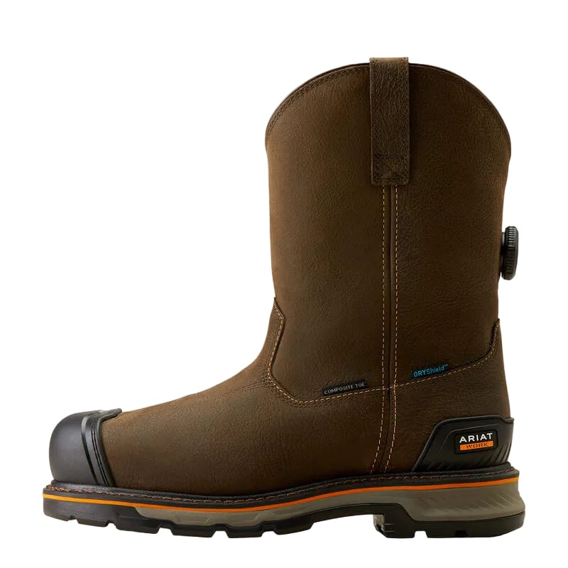 Ariat Men's Stump Jumper Pull-On BOA Waterproof Composite Toe Work Boot 10048061 - Image 3