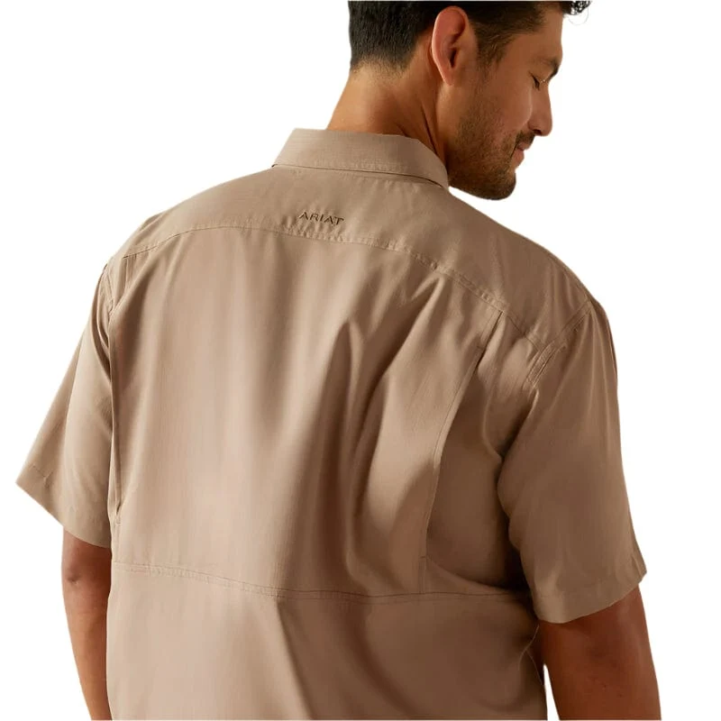 Ariat Men's VenTEK Taupe Classic Fit Shirt 10055244 - Image 5