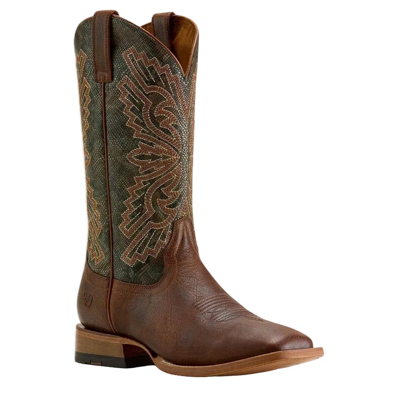Ariat Men's Warm Cognac & Snake Print Sting Cowboy Boots 10063999