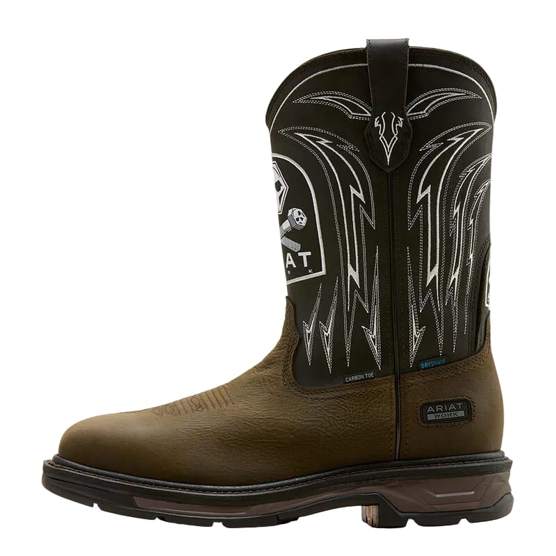Ariat Men's WorkHog XT Bolt Skull Waterproof Work Boot 10074286 - Image 3