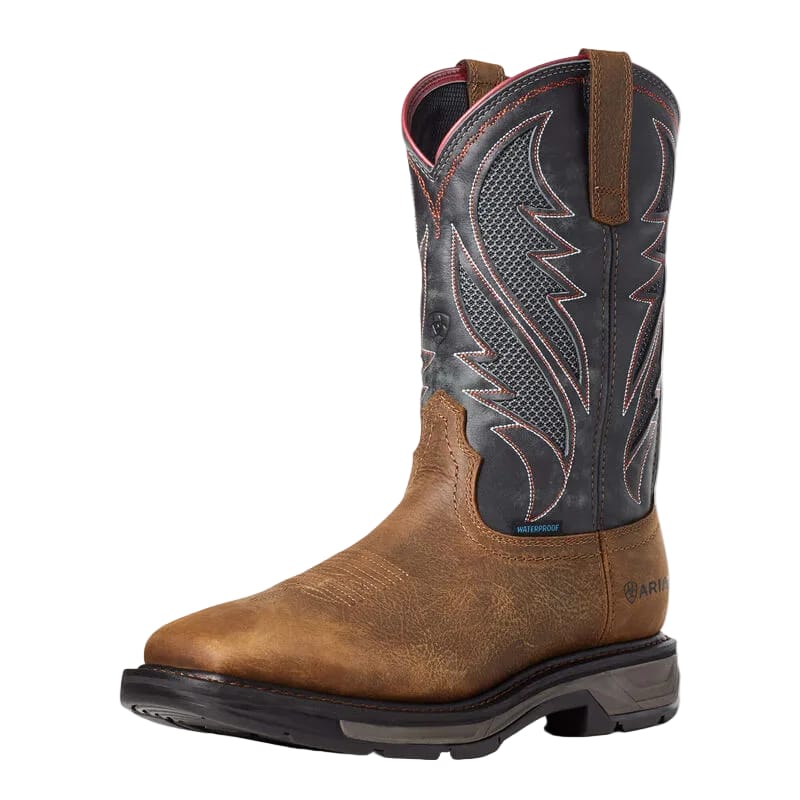 Ariat Men's WorkHog XT VentTEK Waterproof Wide Square Toe Work Boot 10035984 - Image 3