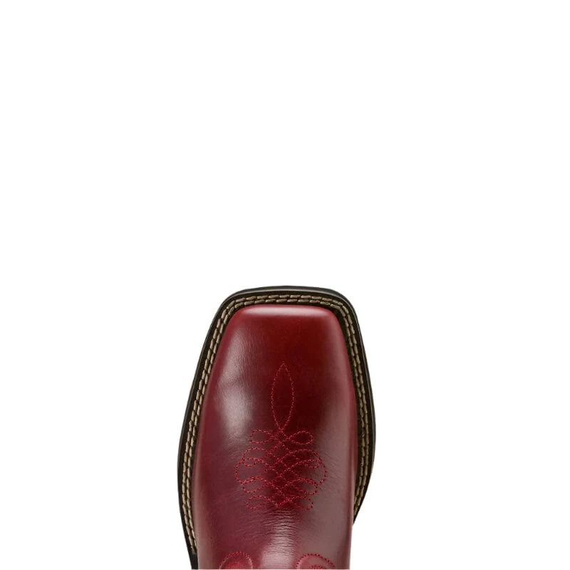 Ariat Women's Callie Cherry Red Western Boot 10061202 - Image 6