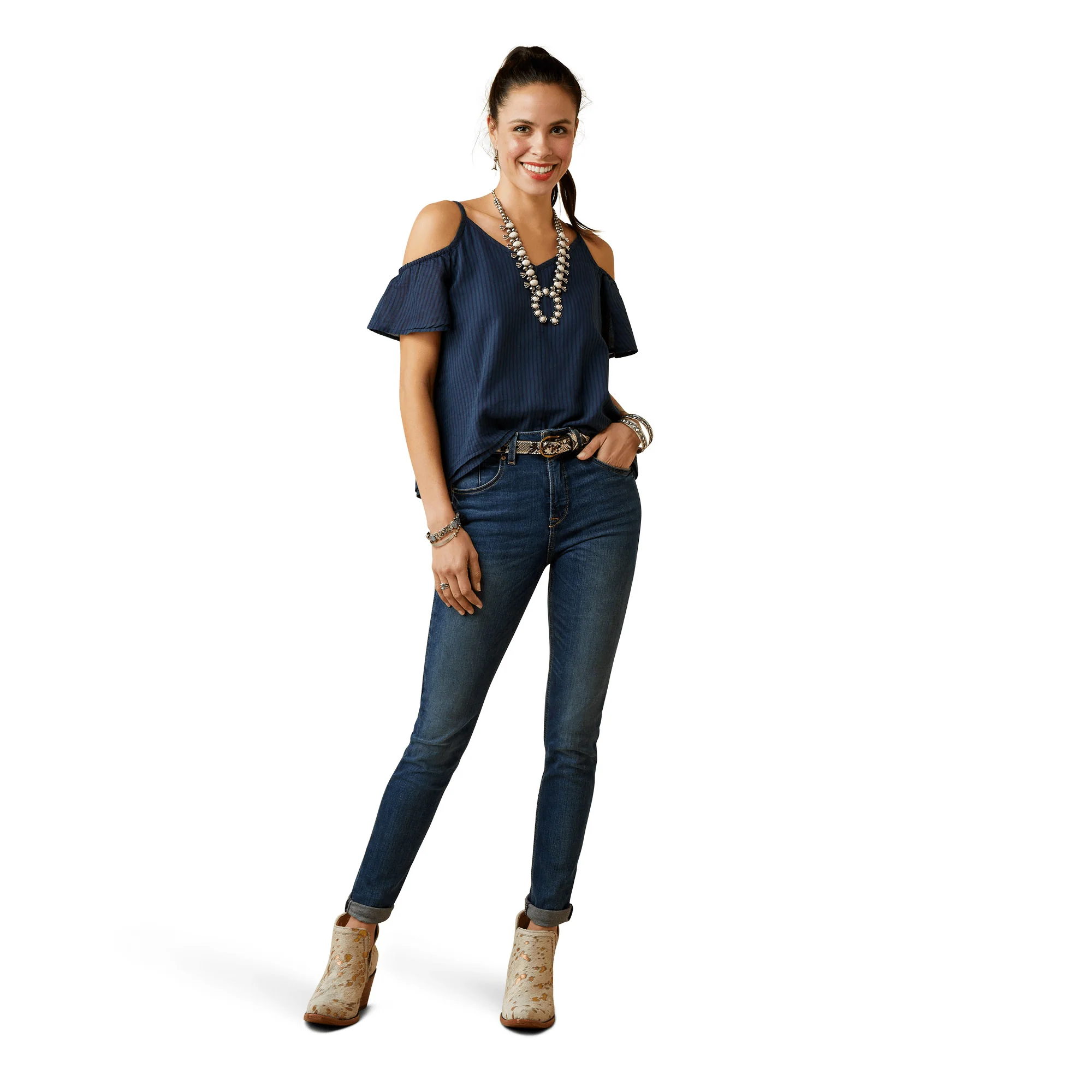 Ariat Women's Dolly Top 10045001 - Image 4
