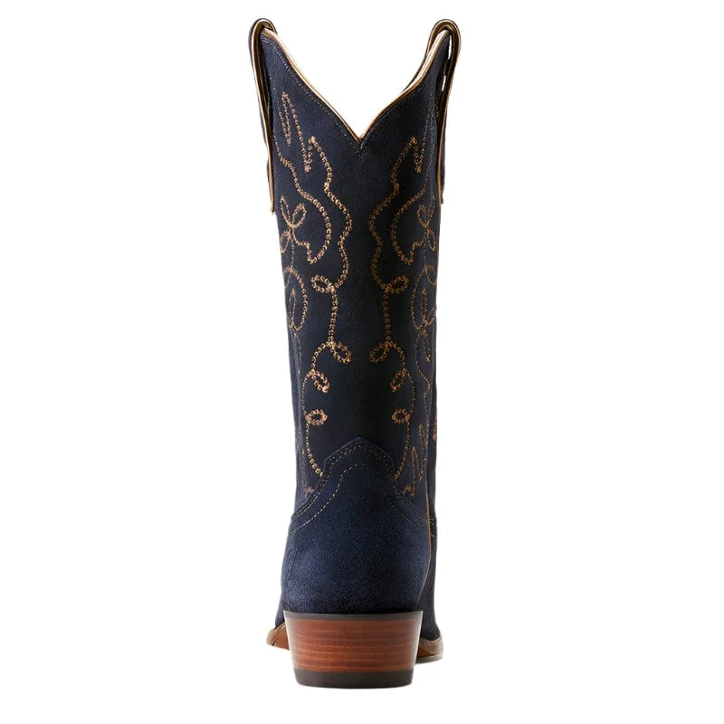 Ariat Women's Jukebox Blue Suede Western Boot 10053793 - Image 3