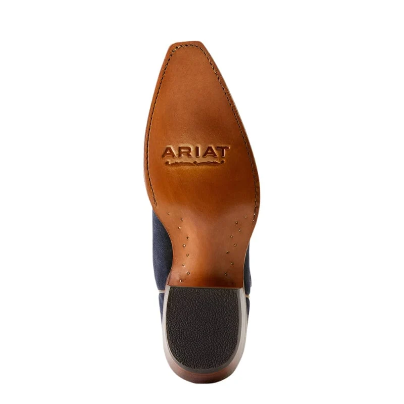 Ariat Women's Jukebox Blue Suede Western Boot 10053793 - Image 6