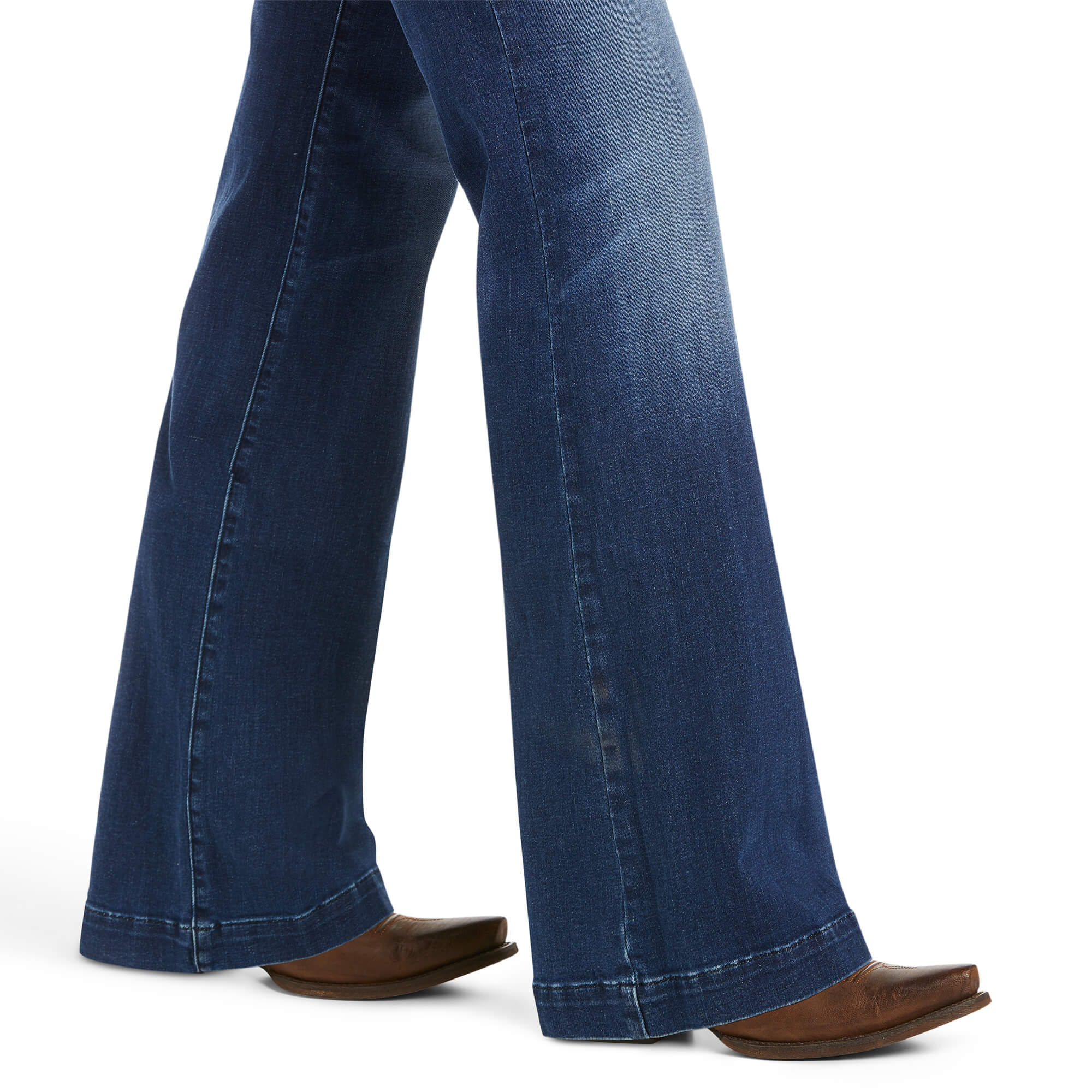 Ariat Women's Kelsea Mid Rise Stretch Wide Leg Jeans 10027695 - Image 3