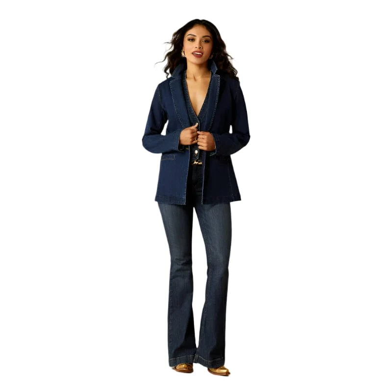 Ariat Women's Midnight Denim Blazer 10053928 - Image 5