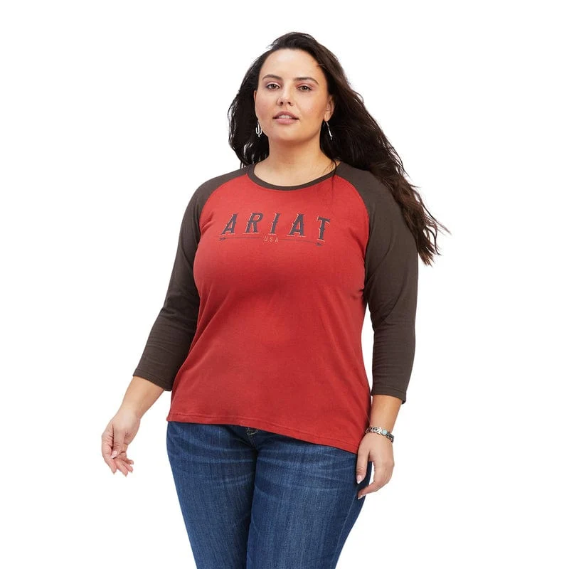Ariat Women's REAL Arrow Bossa Nova Classic Fit Long Sleeve Shirt 10041300 - Image 2