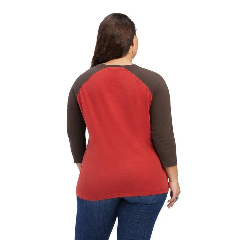 Ariat Women's REAL Arrow Bossa Nova Classic Fit Long Sleeve Shirt 10041300 - Image 4