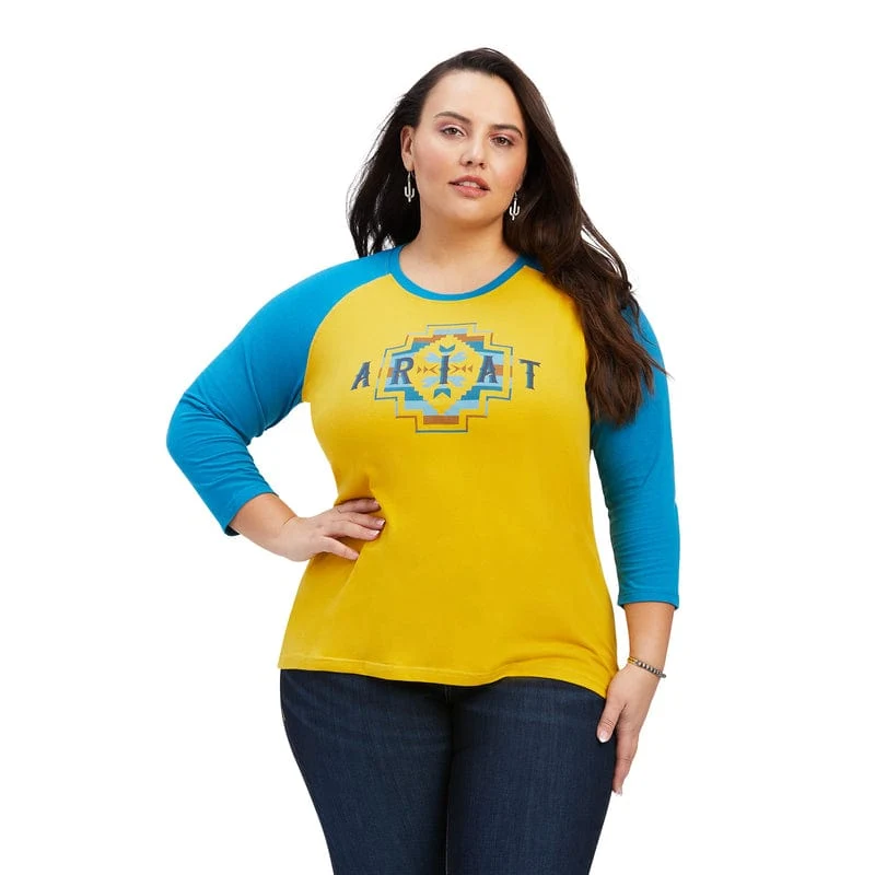 Ariat Women's REAL Rainbow Nugget Gold Classic Long Sleeve Shirt 10041295 - Image 2
