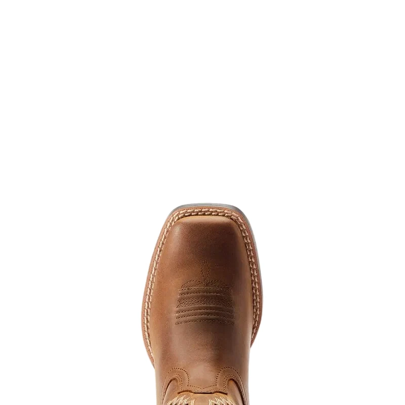 Ariat Kids Quickdraw VentTEK Wide Square Toe Western Boot 10044485 - Image 5