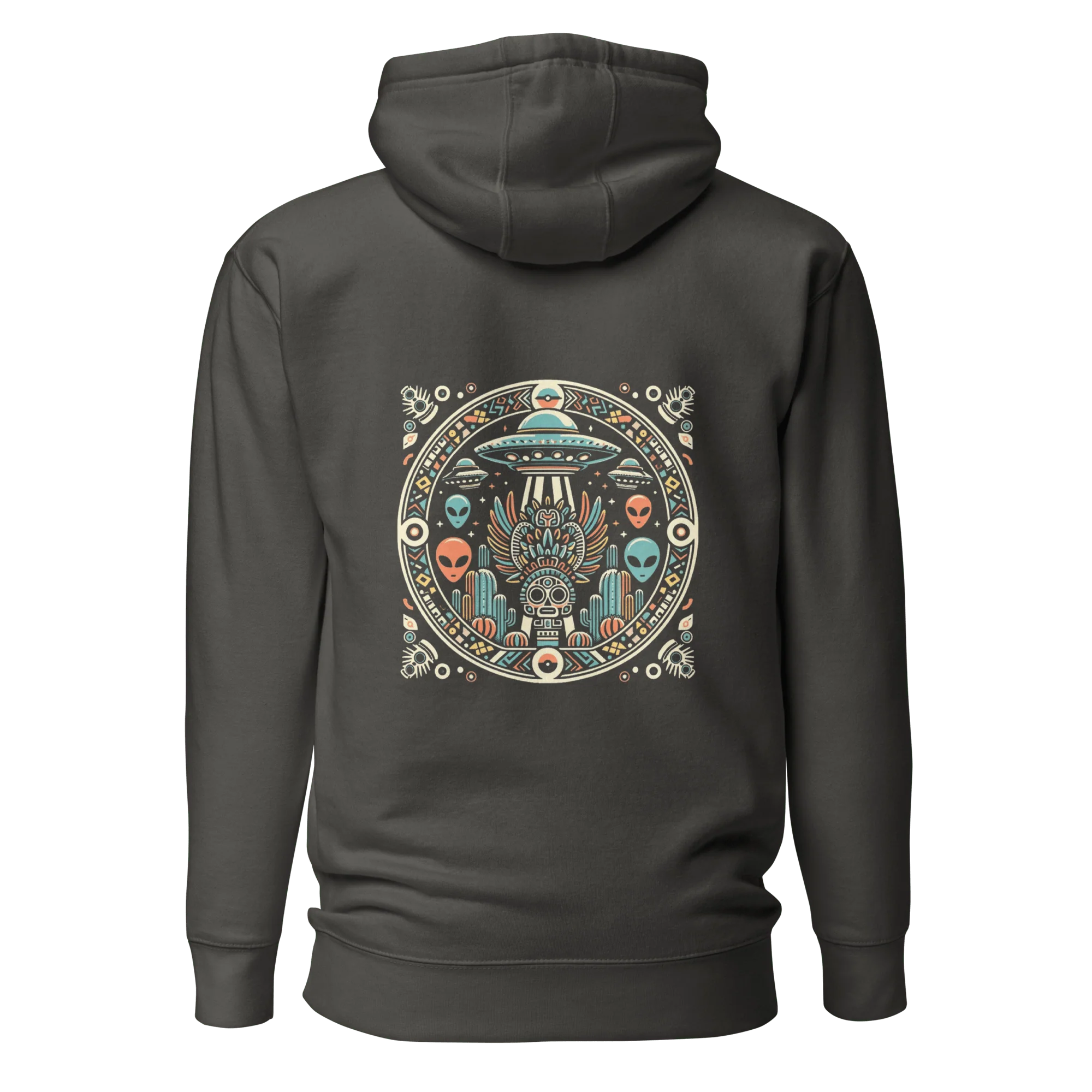Aztec Reverence Graphic Hoodie