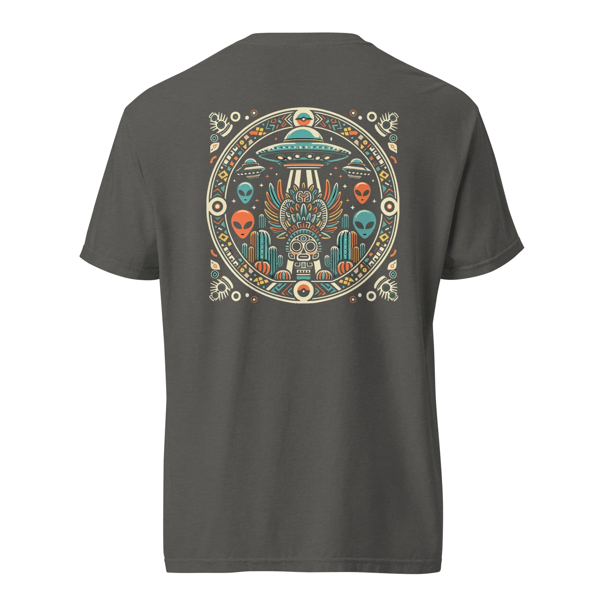 Aztec Reverence Graphic Tee - Image 4