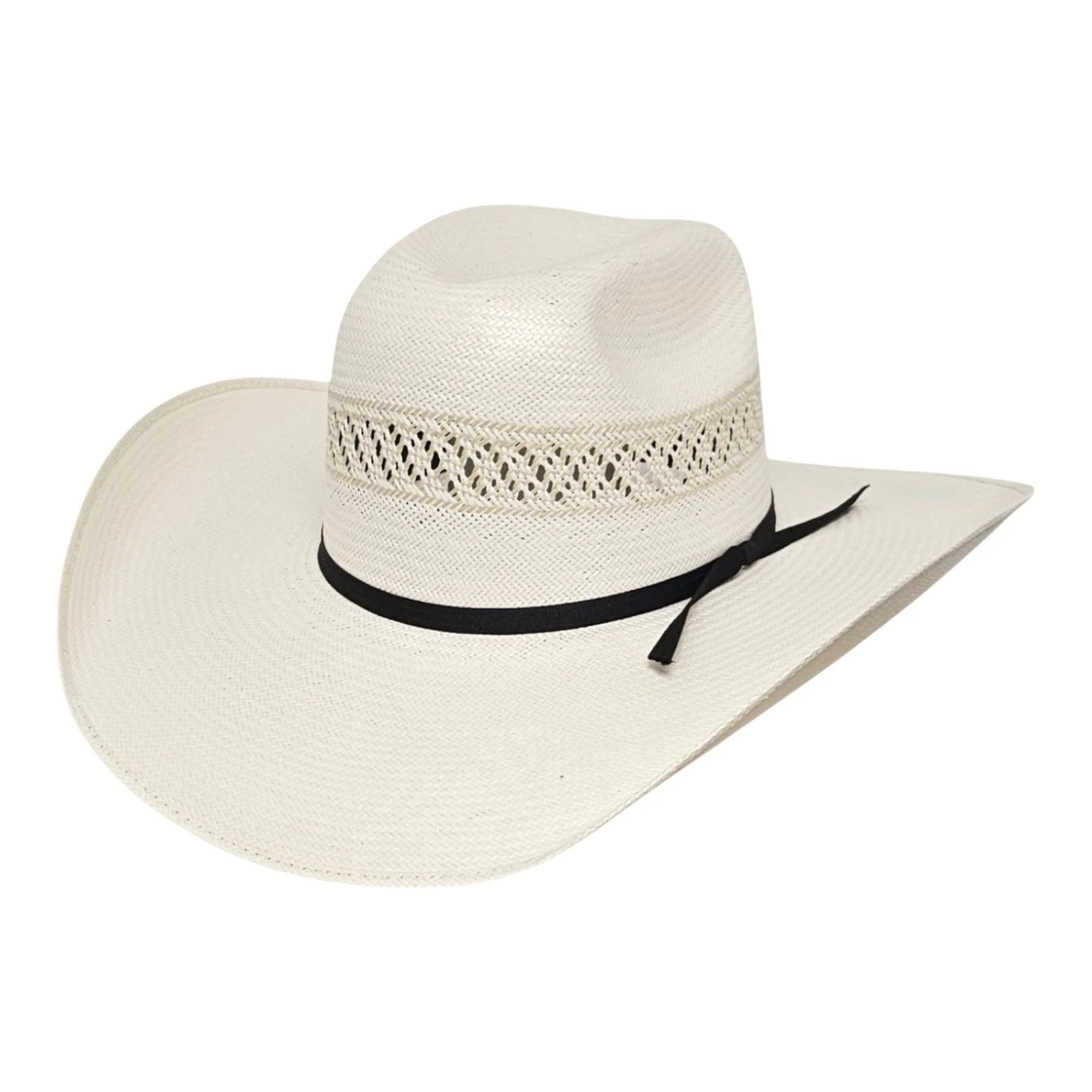 Gone Country Big Horn - Glazed - Shantung Straw Cowboy Hat