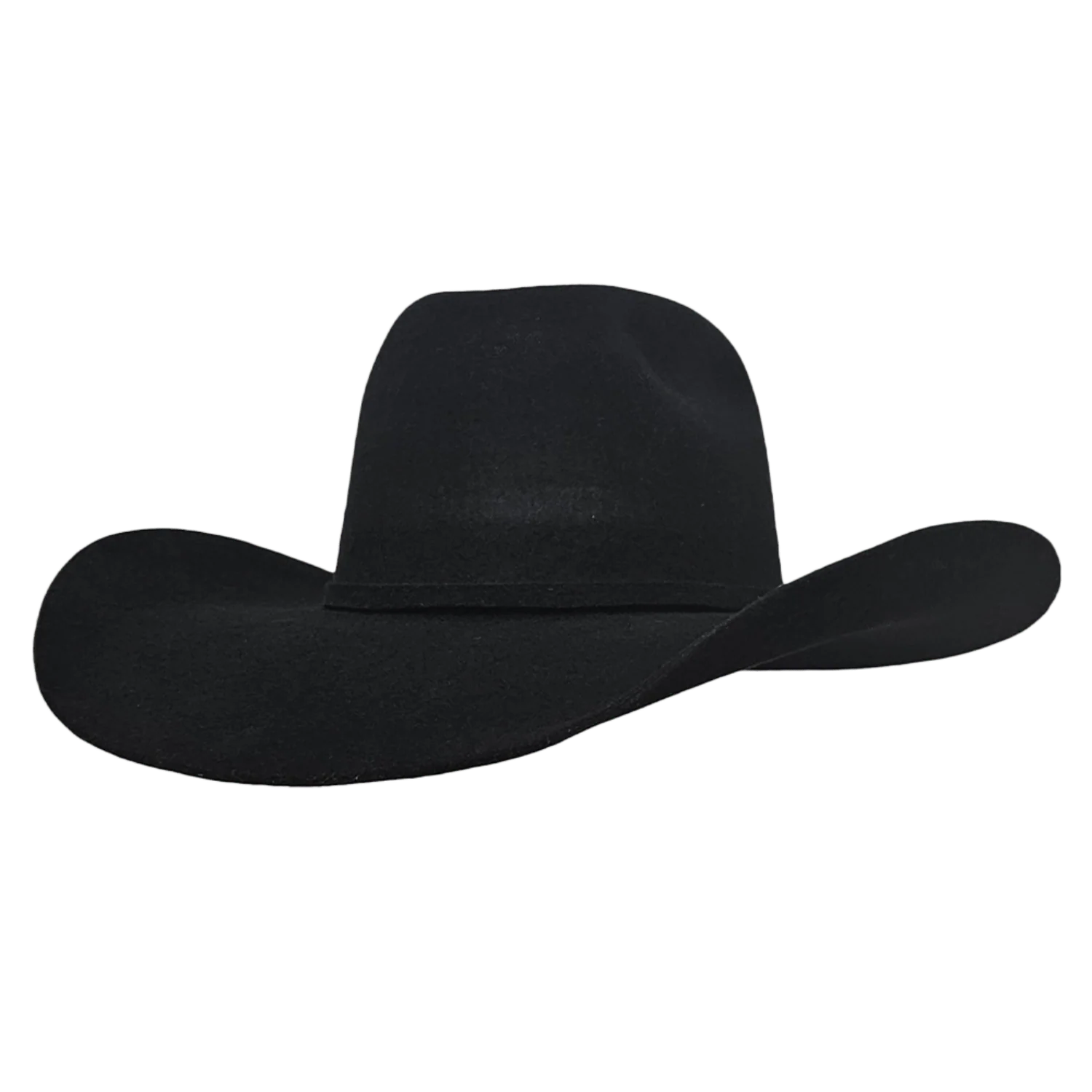Gone Country Big Sky Black - Wool Cashmere (Montana Series) Cowboy Hat - Image 4