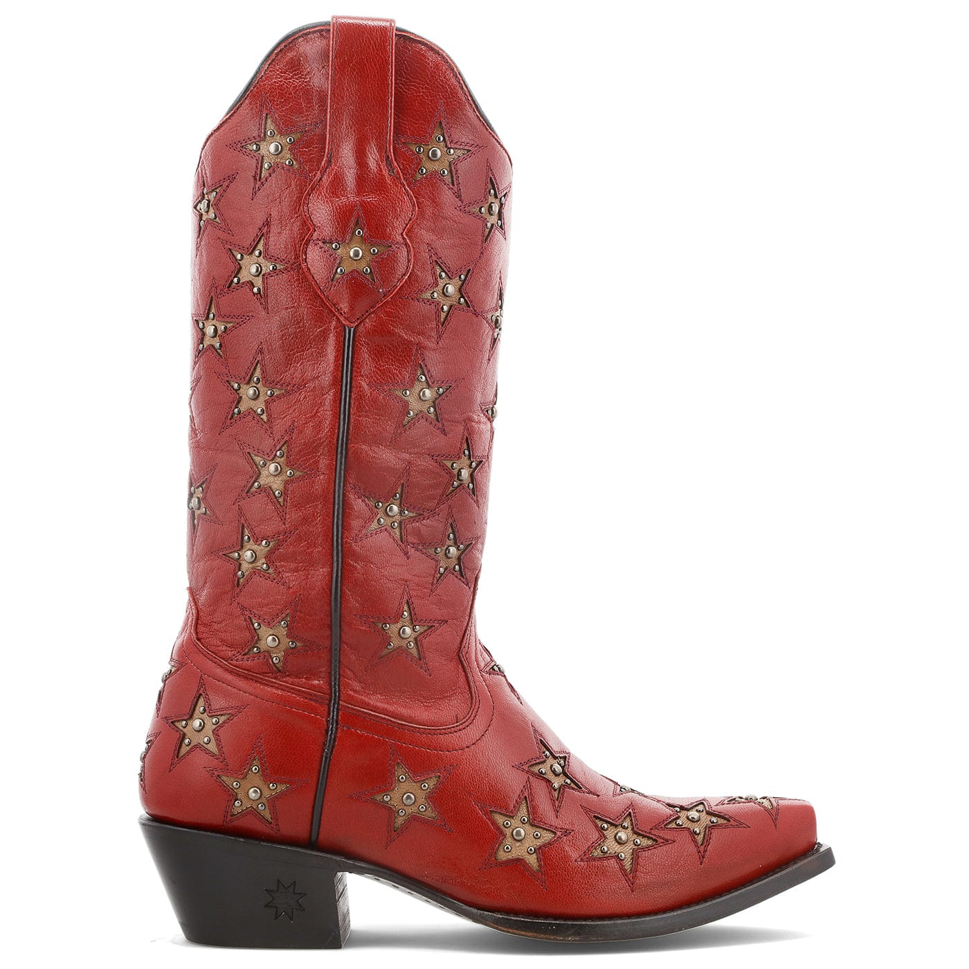 Black Star Women's Marfa Red Boots WBSN001 - Image 4