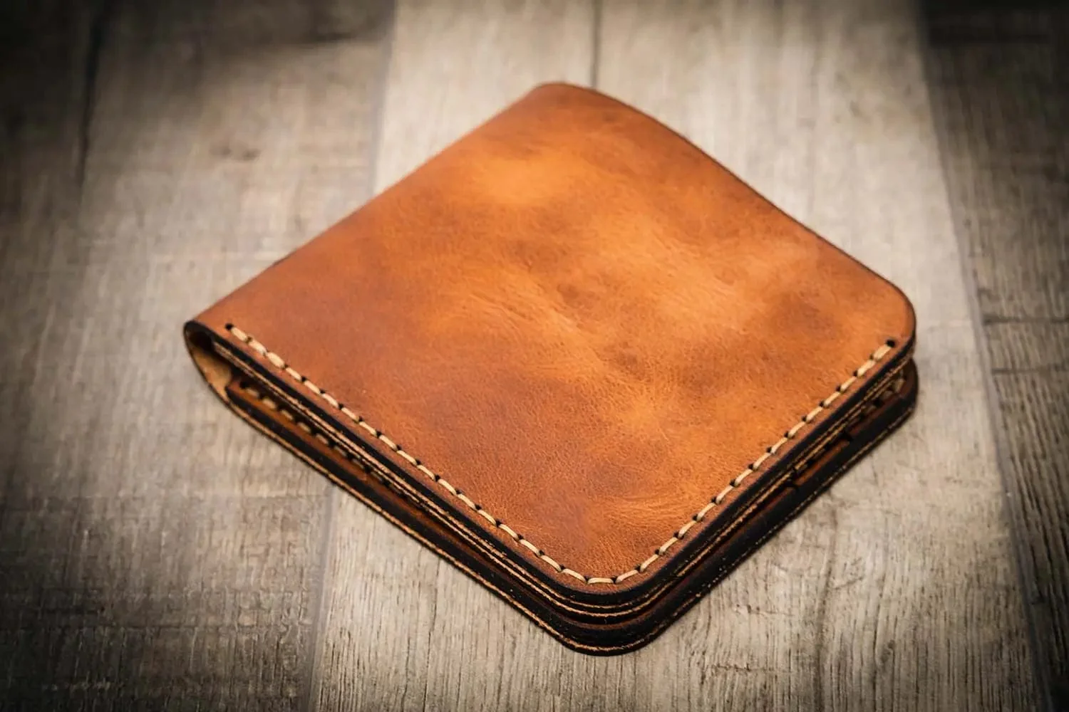 Bull Sheath Leather Men's Big Bend Bifold Wallet - Image 19