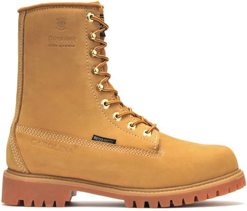 Carolina Men's 8" Waterproof Journeyman Wheat Work Boots CA7145 - Image 2