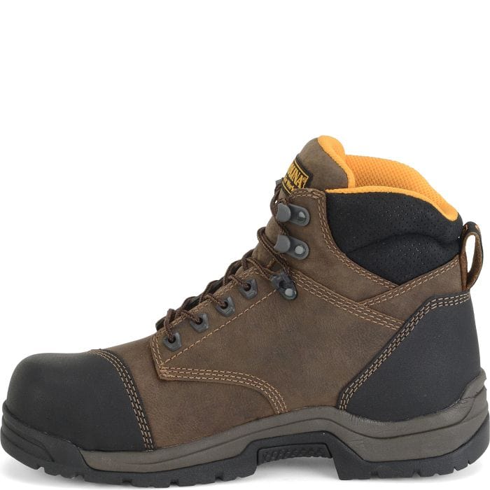 Carolina Men's Bruno Lo Dark Brown Waterproof Carbon Composite Toe Work Boots CA5522 - Image 3