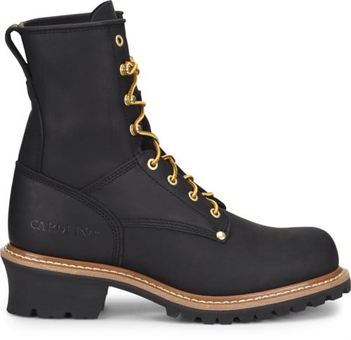 Carolina Men's Elm 8" Logger Work Boots CA825 - Image 5