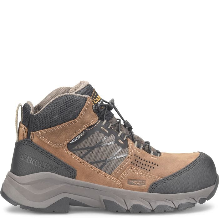 Carolina Men's Ironhide Brown EZ Entry Waterproof Composite Toe Hiker Boots CA5553 - Image 2