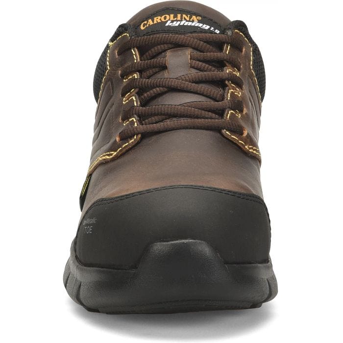 Carolina Men's Lytning 1.9 Brown Met Guard Composite Toe Work Shoes CA1906 - Image 5
